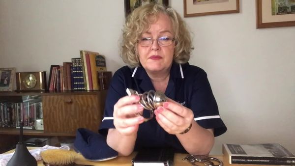 Matron's Zoom Call From The Reformatory Pov - At Home with Miss Iceni